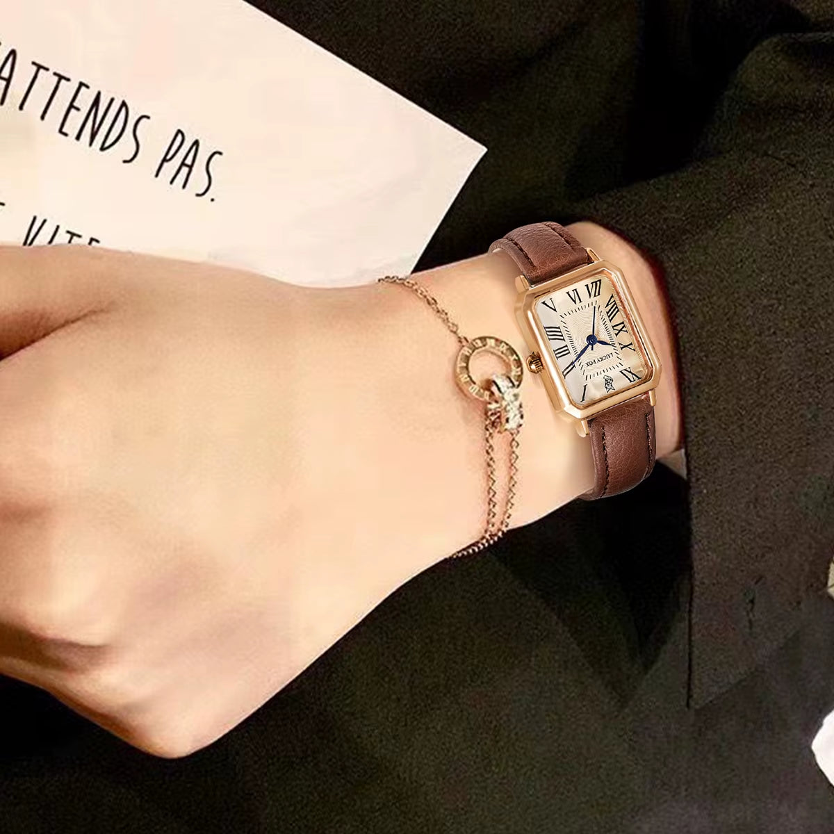 Women's Watch & Bracelet Gift Box Set