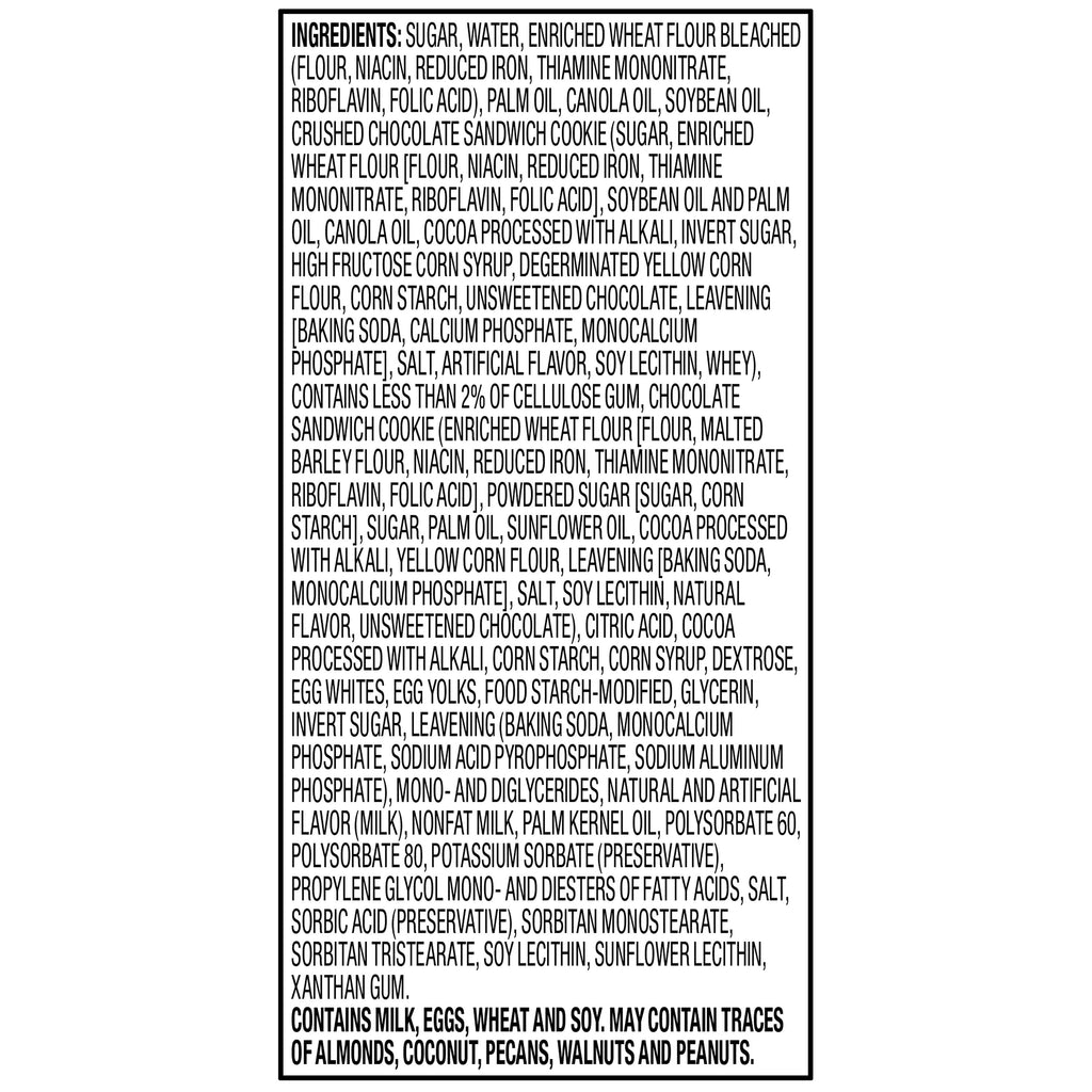 7-Inch round Cookies 'N Creme Cake, 36Oz, Regular, Tray, Refrigerate image 4