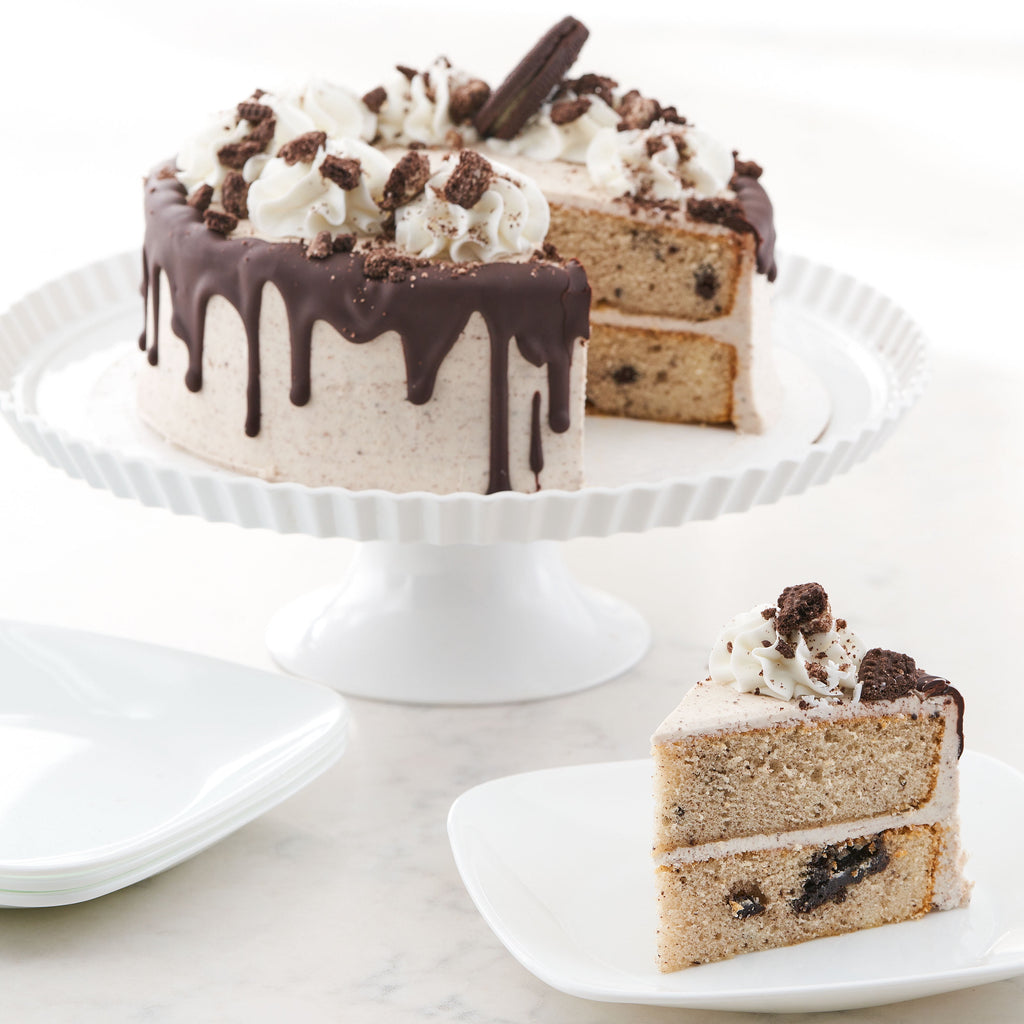 7-Inch round Cookies 'N Creme Cake, 36Oz, Regular, Tray, Refrigerate image 2