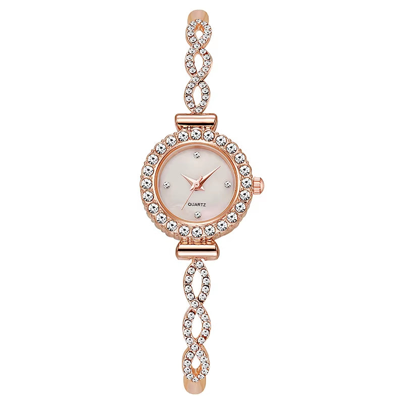 Fashion Rhinestone Women Watch Ladies Bracelet Quartz Watches Clock Relogio