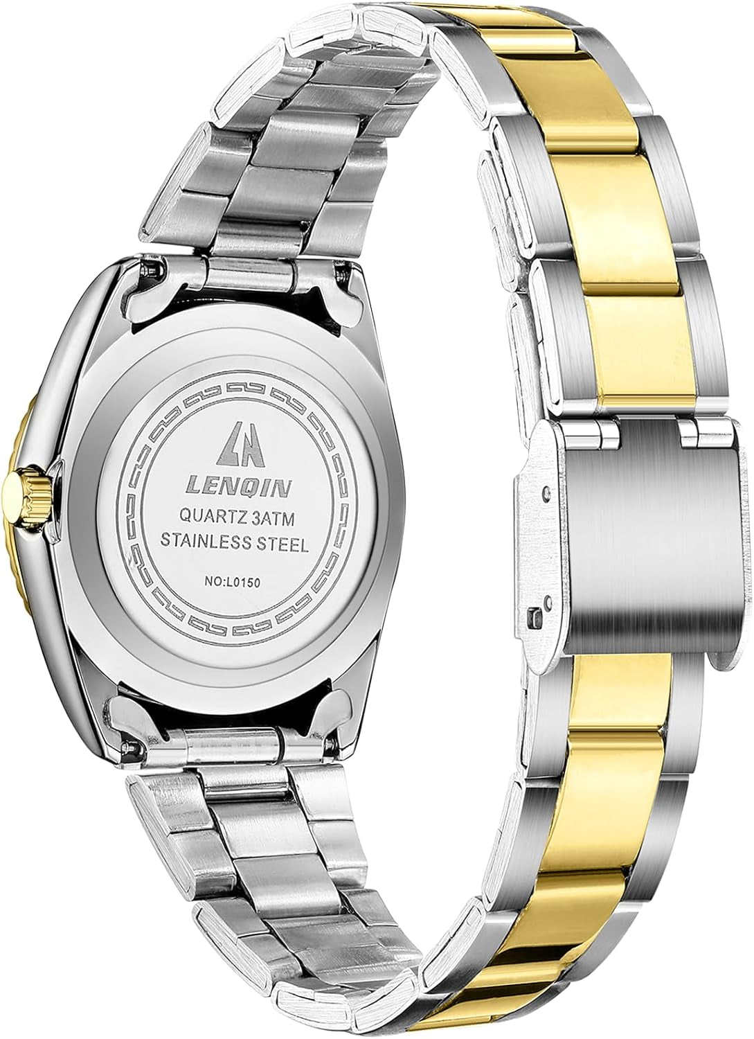 LN LNQIN Womens Watch Analog Quartz Watch for Women Waterproof Ladies Watches Easy Read Women'S Wrist Watches with Stainless Steel Band