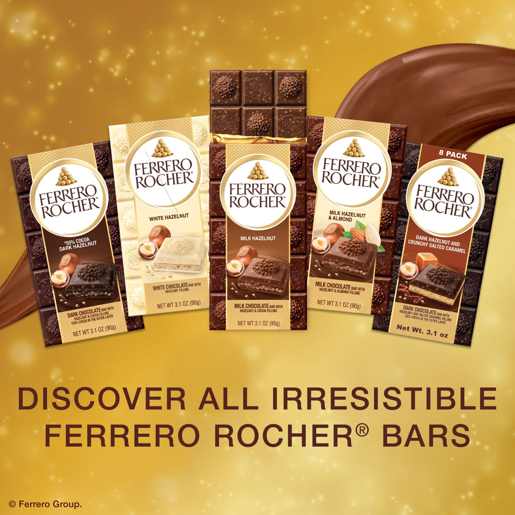 Premium Chocolate Bar, Milk Chocolate Hazelnut, ​3.1 Oz image 6
