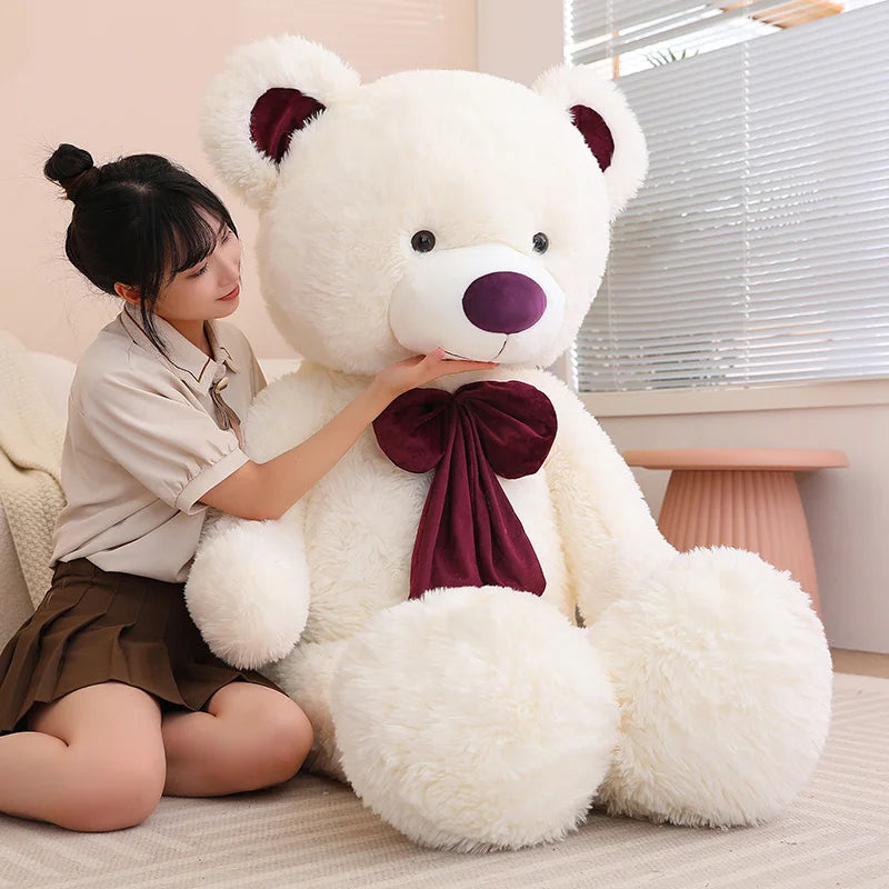 Big Size Teddy Bear Plush Toy Giant Stuffed Animals Birthday Valentines Day Gift Soft Pillow Dolls Grilfriend Girl