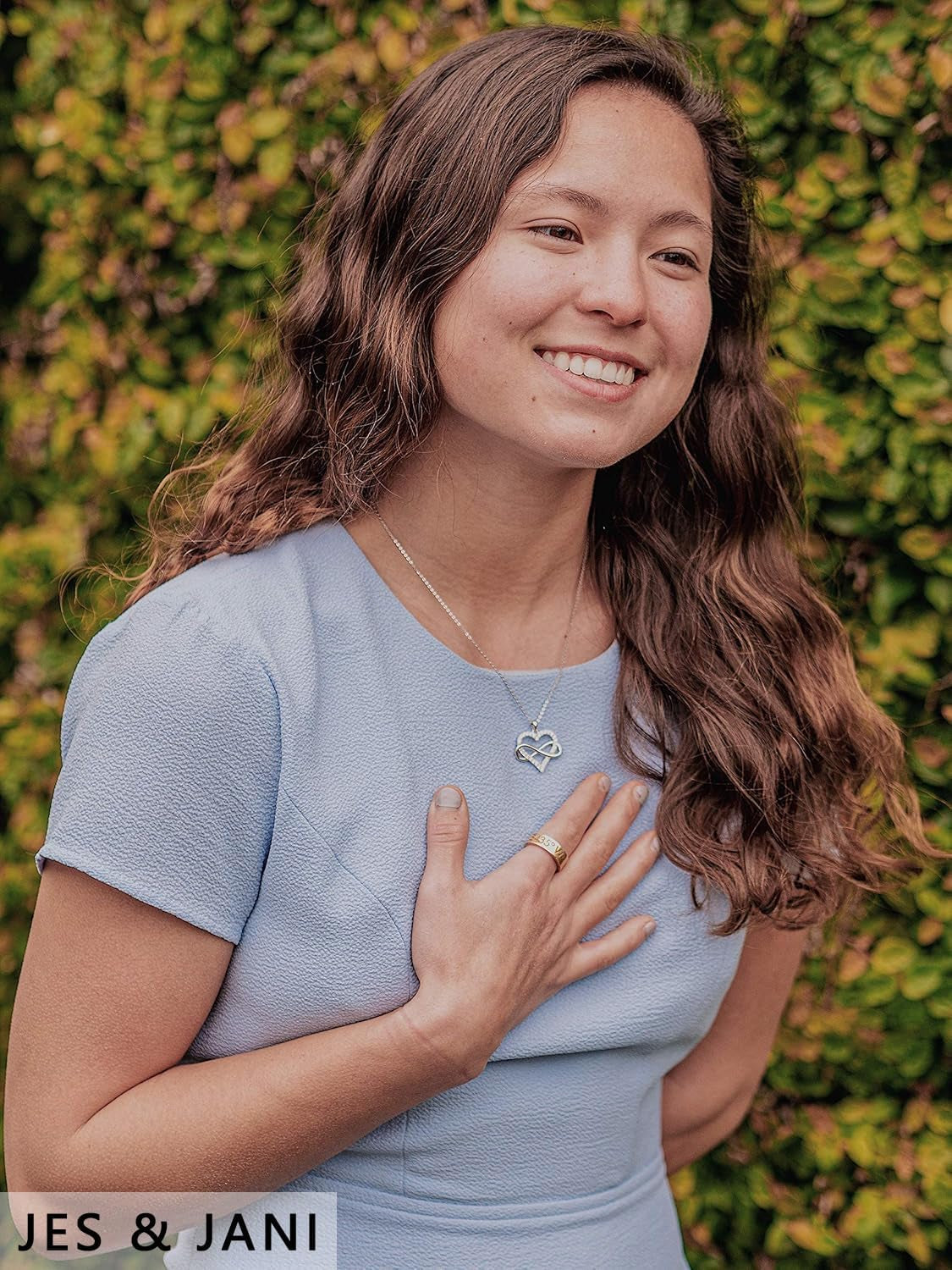 Infinity Heart Necklace for Women, Love Heart Pendant with Cubic Zirconia and Infinity Necklace, 925 Sterling Silver Heart Necklace for Girlfriend