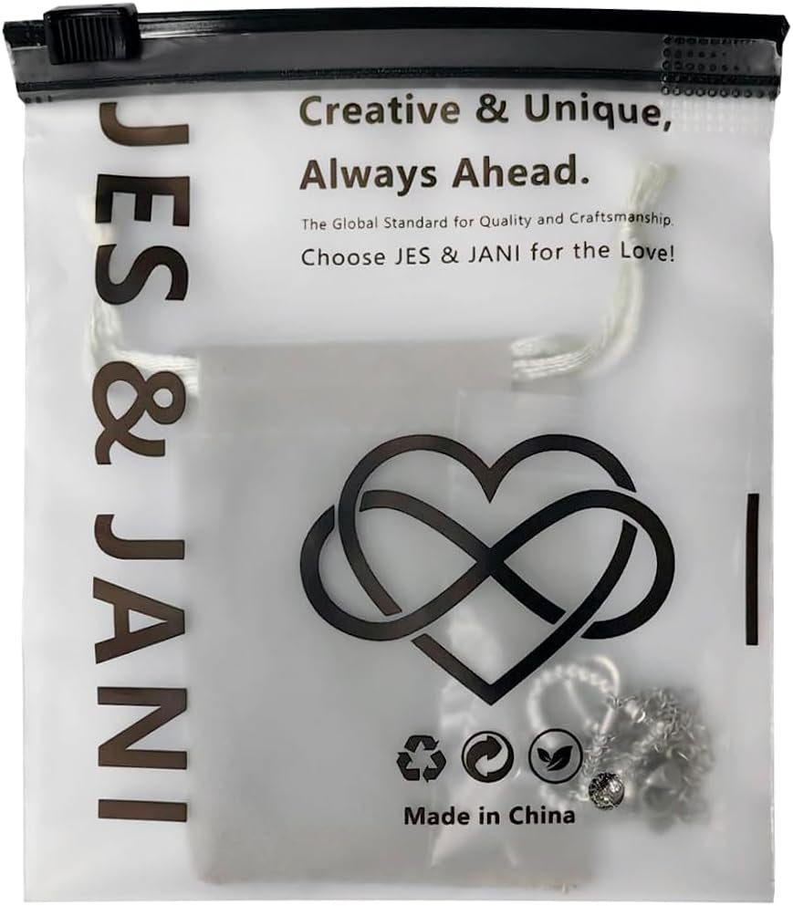 Infinity Heart Necklace for Women, Love Heart Pendant with Cubic Zirconia and Infinity Necklace, 925 Sterling Silver Heart Necklace for Girlfriend