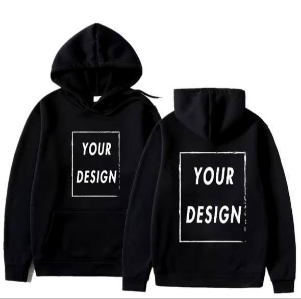 Customized Printed Men Women Hoodie Loose Casual Clothing Fashion Long Sleeve Hooded Pullover Personality Streetwear Sweatshirts image 0