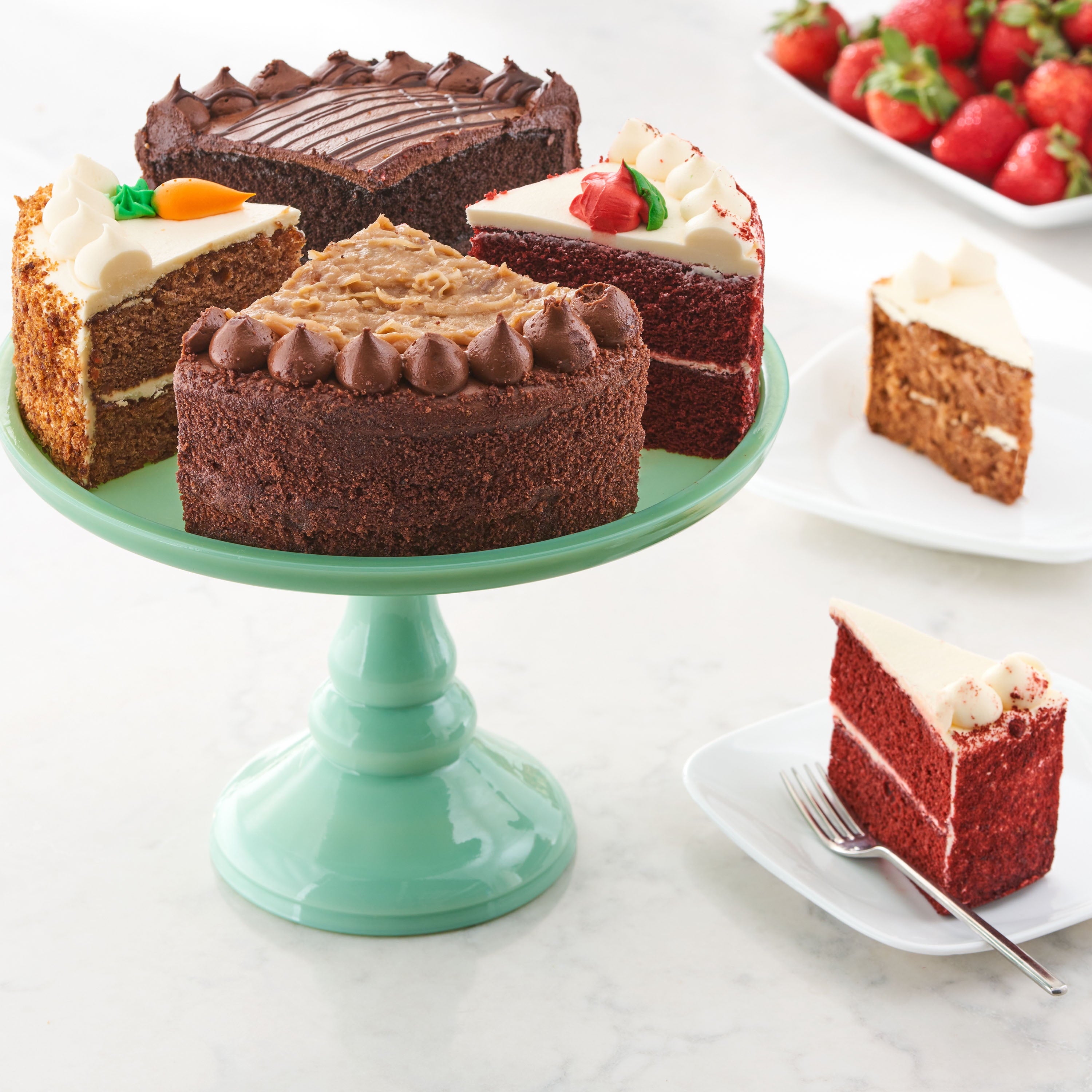 8" Variety Cake, 44Oz, Refrigerated image 2