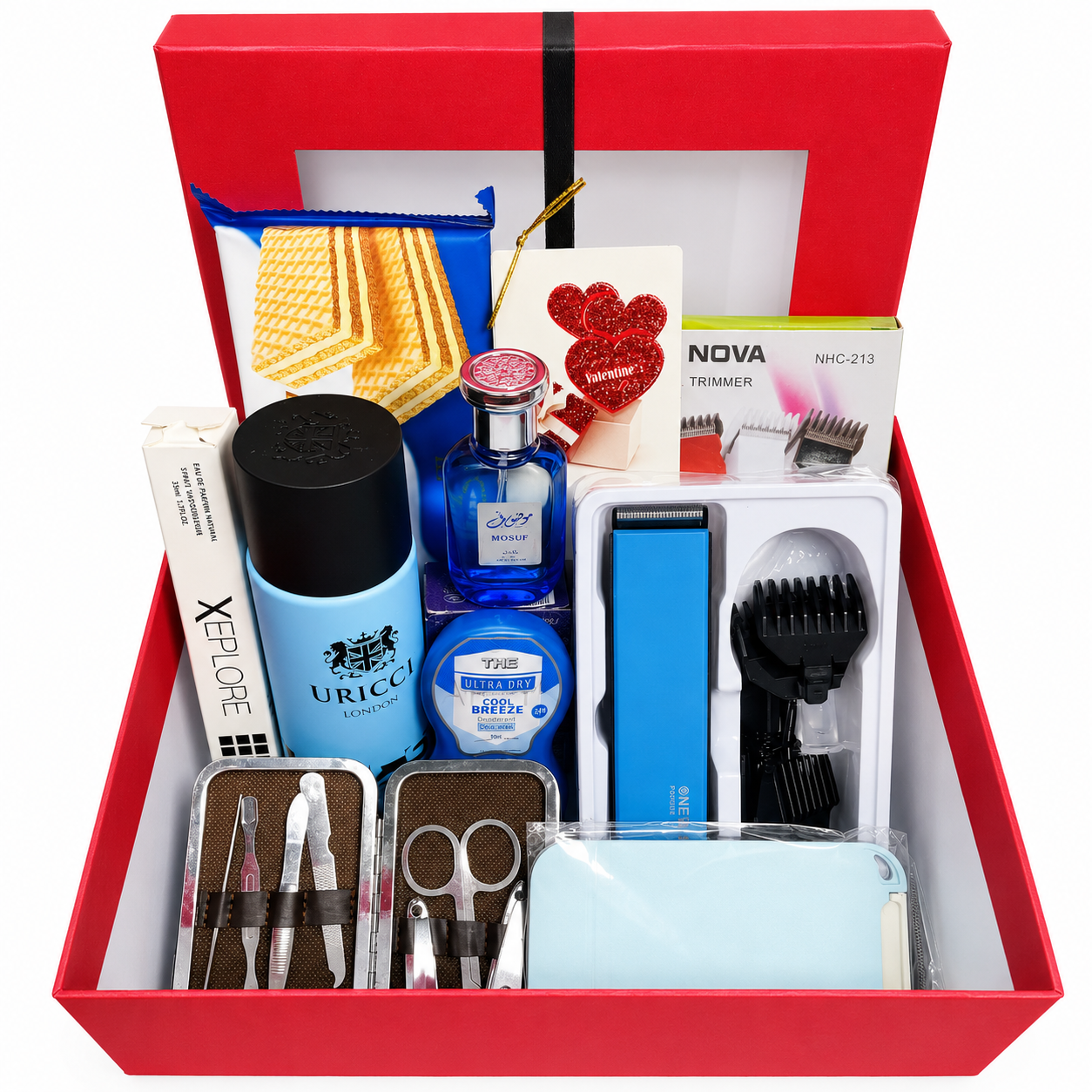 The Fresh Gentleman Kit - Complete Self-Care & Grooming Gift Set for Men