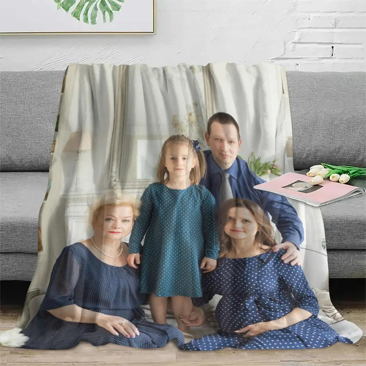 Custom Photo Blanket – Personalized with Your Picture