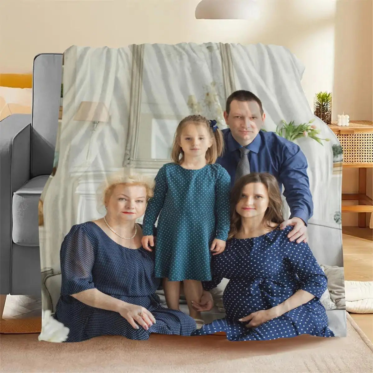 Custom Photo Blanket – Personalized with Your Picture