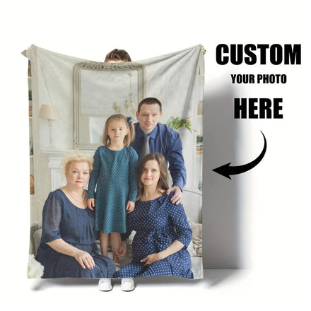 Custom Photo Blanket – Personalized with Your Picture