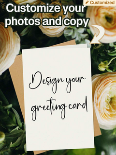 Customized Love card ( Standard Delivery )