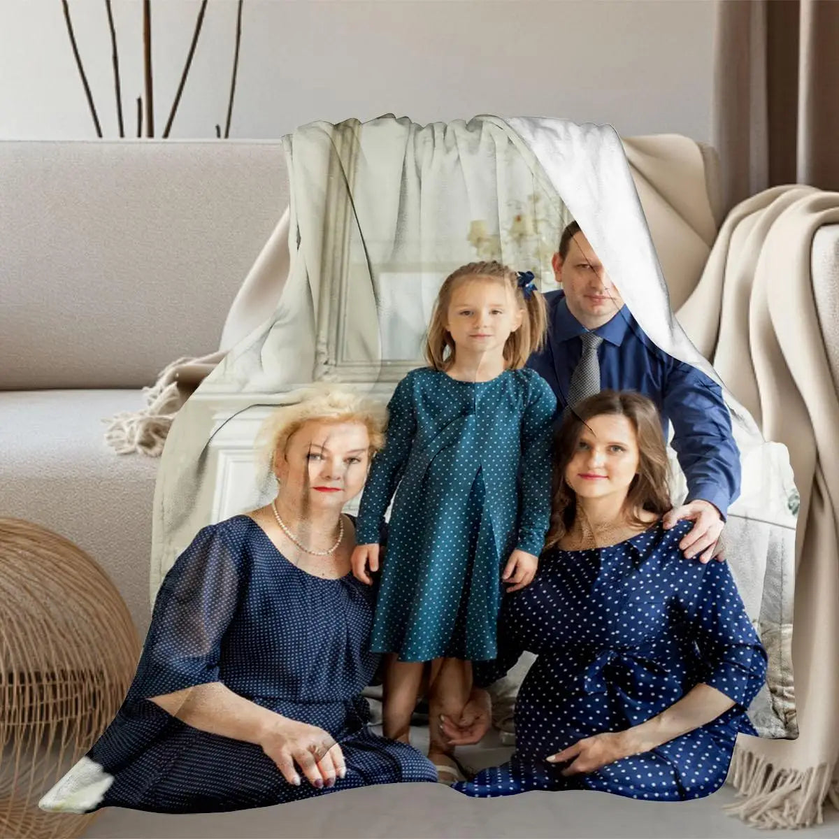 Custom Photo Blanket – Personalized with Your Picture