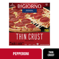 Pepperoni Original Thin Crust Pizza Free Coke image 0