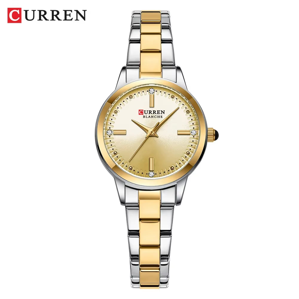 Women'S Watches Fashion Original Quartz Wrist Watch for Ladies Roman Dial Dazzling Diamond Waterproof Luminous Luxury New