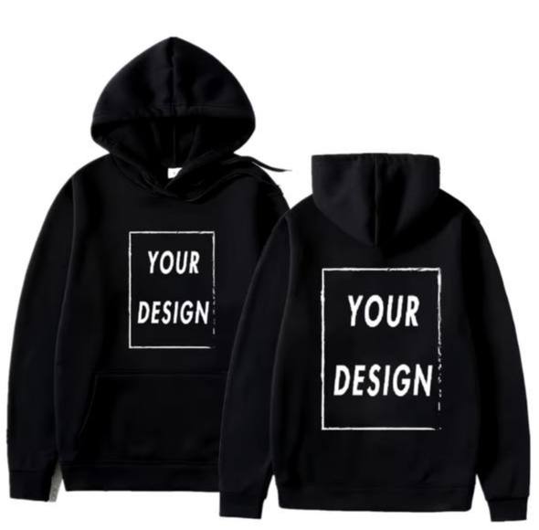 Customized Printed Men Women Hoodie Loose Casual Clothing Fashion Long Sleeve Hooded Pullover Personality Streetwear Sweatshirts image 3