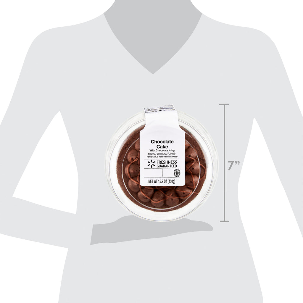 5" Chocolate Cake, 15.9 Oz, 1 Count, Regular, Cake Tray, Refrigerated image 7