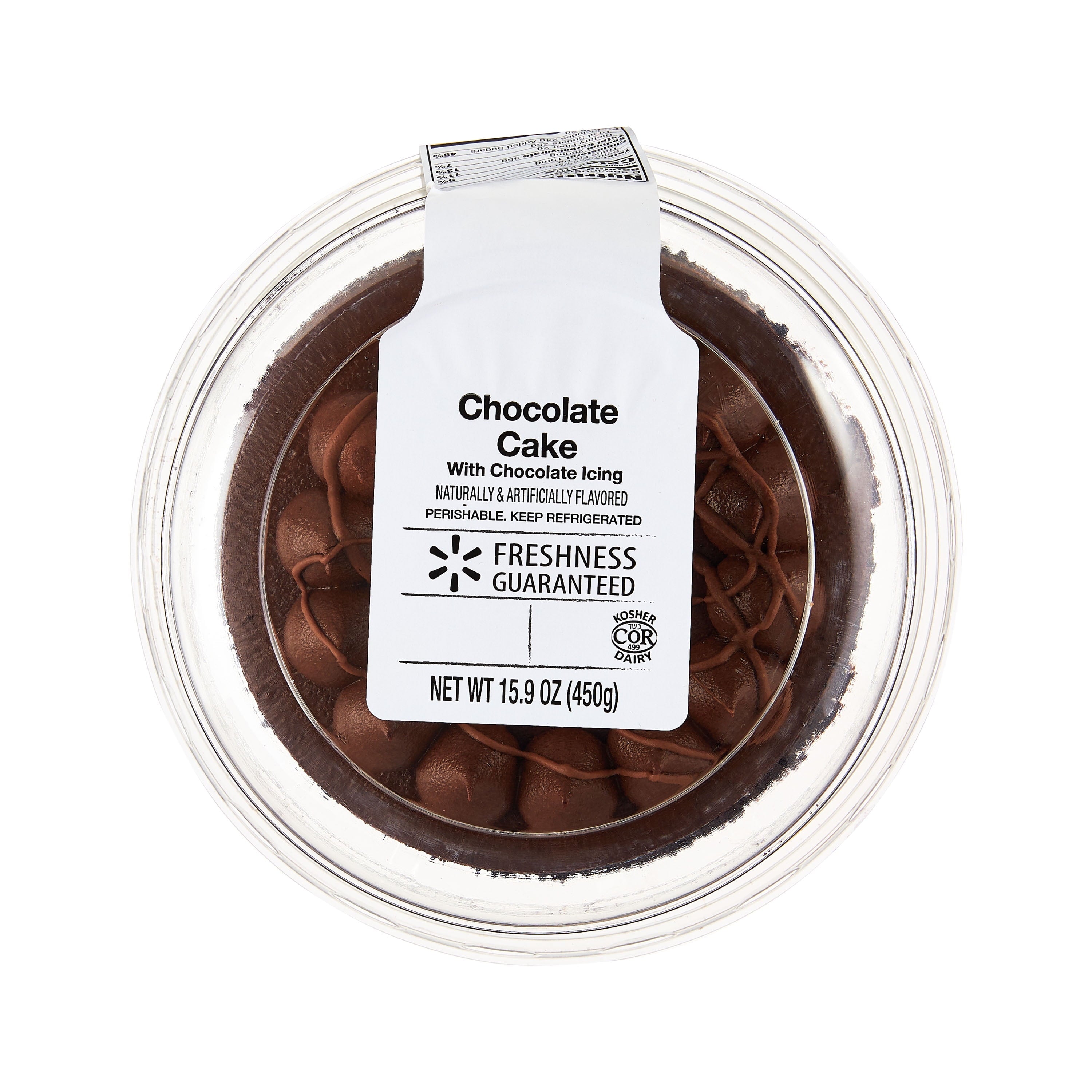 5" Chocolate Cake, 15.9 Oz, 1 Count, Regular, Cake Tray, Refrigerated image 3