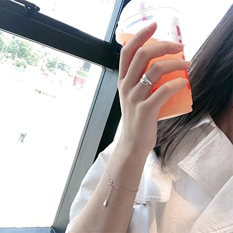 Open Statement Faith Cross Rings Adjustable Minimalist Hope Love Eternity Wedding Band Promise Ring Fashion Jewelry Gifts for Women Men Xmas