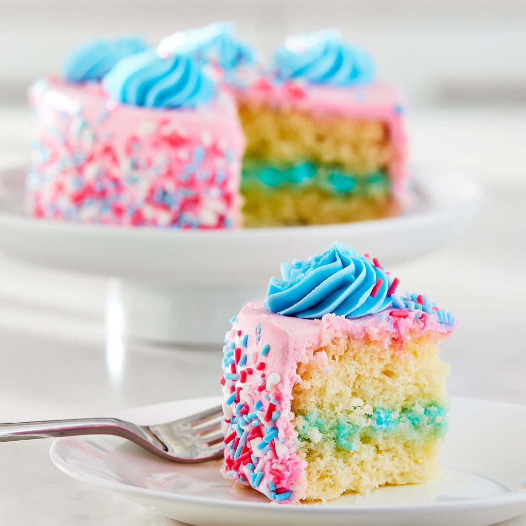 5" Unicorn Cotton Candy Cake, 15.9Oz, Refrigerated, Regular image 1