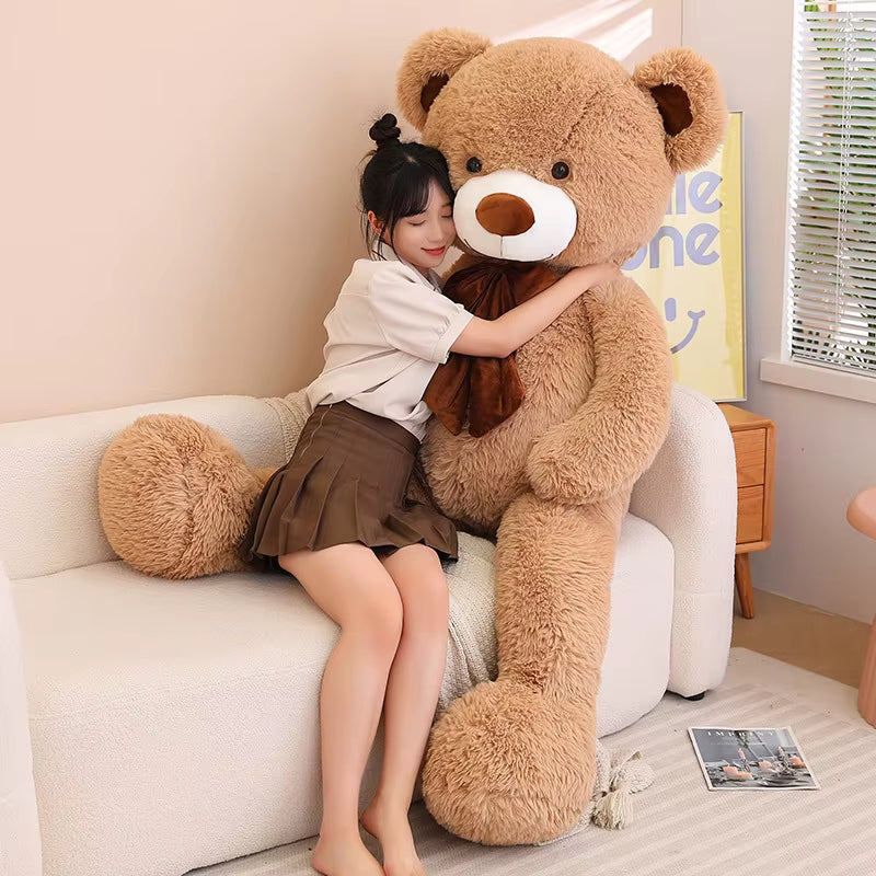 Big Size Teddy Bear Plush Toy Giant Stuffed Animals Birthday Valentines Day Gift Soft Pillow Dolls Grilfriend Girl