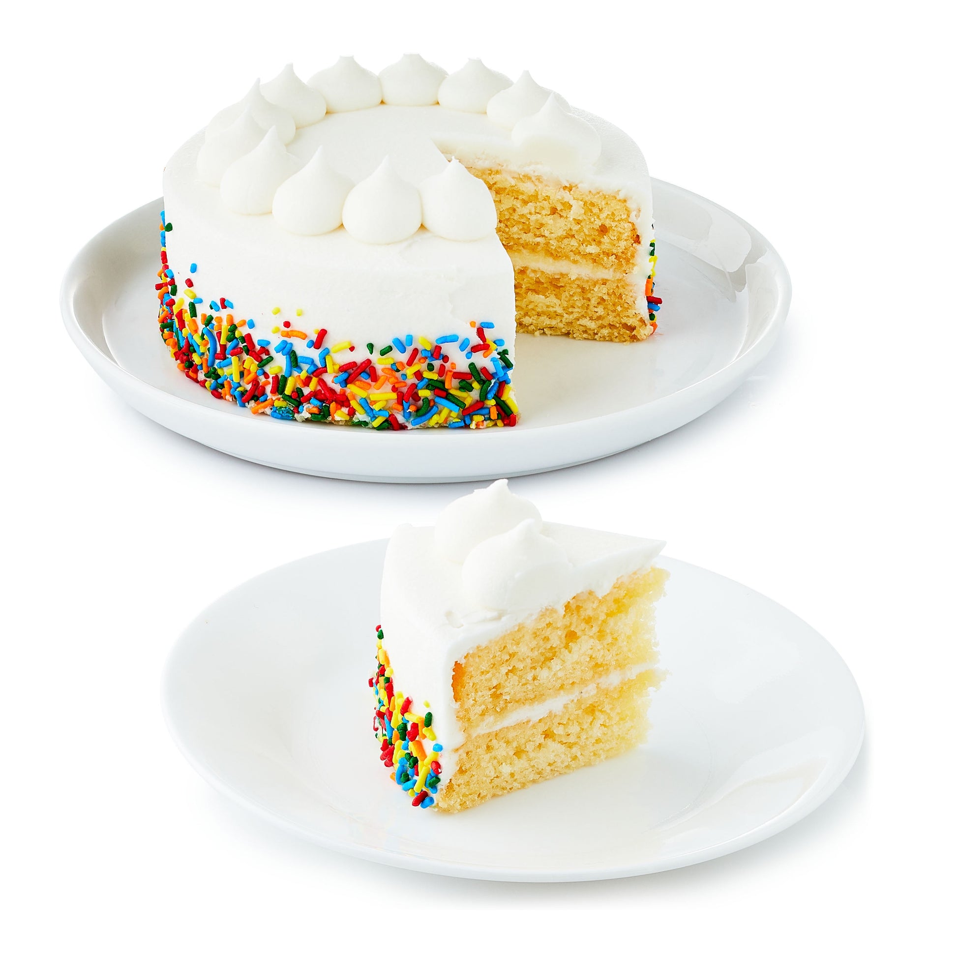 5" Vanilla Cake with Vanilla Icing, 15.9 Oz, Refrigerated, Regular image 2