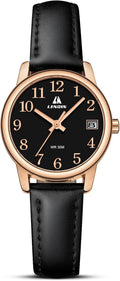 Womens Watch Analog Quartz Waterproof Ladies Watches for Women Easy Read Women'S Wrist Watches with Leather Strap Luminous Dial