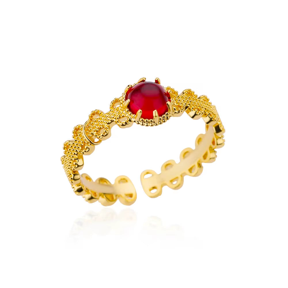 Blue Zircon Crown Rings for Women Stainless Steel Adjustable Crown Ring 2023 Trend Design Female Wedding Jewerly Free Shipping