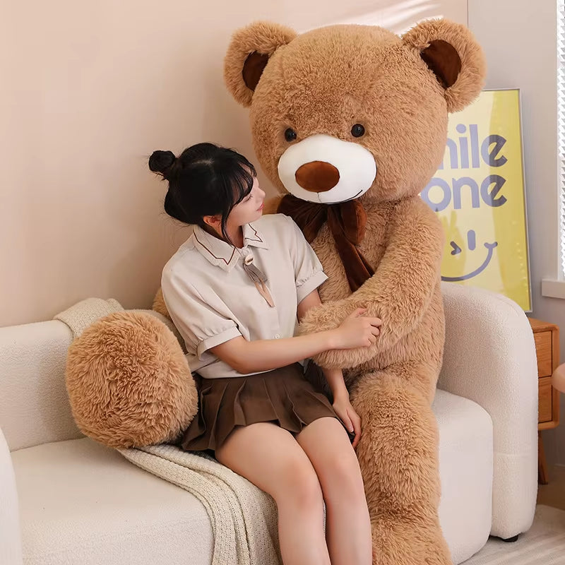 Big Size Teddy Bear Plush Toy Giant Stuffed Animals Birthday Valentines Day Gift Soft Pillow Dolls Grilfriend Girl