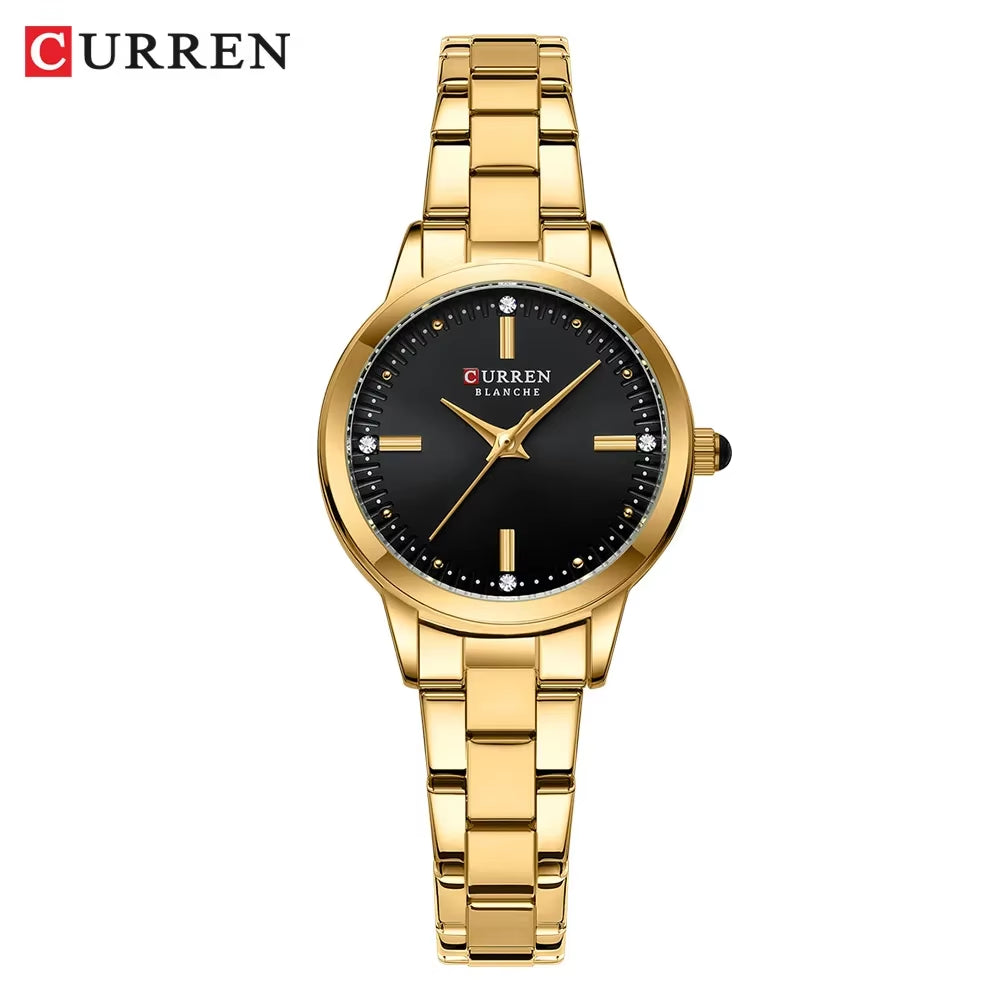 Women'S Watches Fashion Original Quartz Wrist Watch for Ladies Roman Dial Dazzling Diamond Waterproof Luminous Luxury New