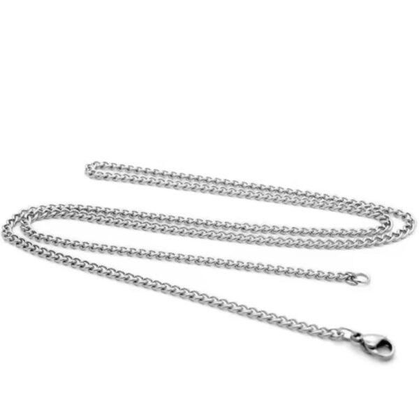 Men Stainless Steel Basic Chain Necklace Titanium Steel Jewelry