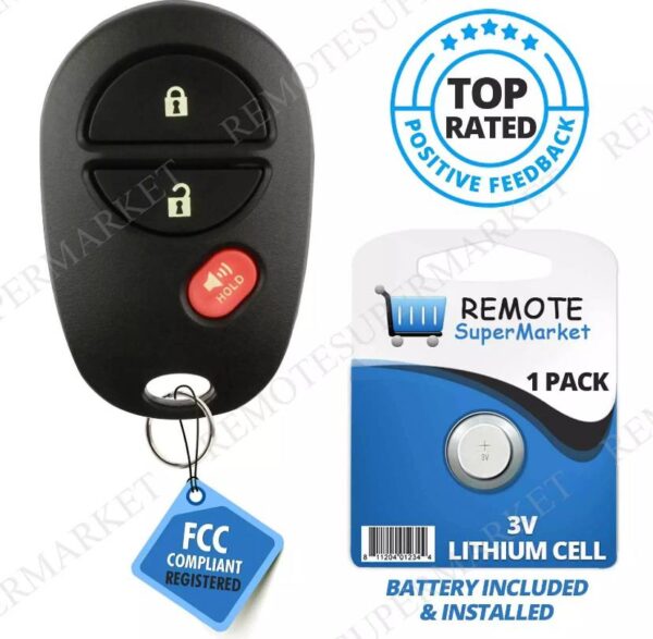 Toyota 2004-2015 Sienna Tacoma Remote Car Key