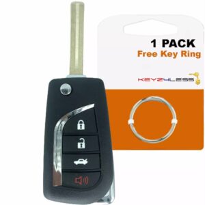 Toyota Corolla 2020 2021 Keyless Entry Remote Flip Key Car