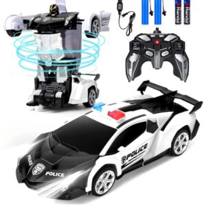 Dolanus Remote Control Car - Transform Robot RC Cars, Toys for Ages 5-7, Kids Toys, 4 Year Old Boy Toys, Toys for 3 4 5 6 7 8 10 12 Years Old Boy, Gifts for Boys Kids Toddlers Birthday