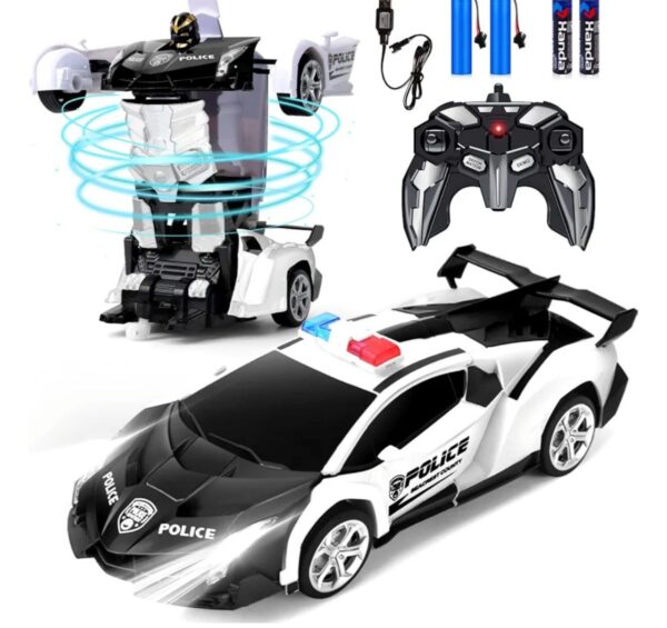 Dolanus Remote Control Car - Transform Robot RC Cars, Toys for Ages 5-7, Kids Toys, 4 Year Old Boy Toys, Toys for 3 4 5 6 7 8 10 12 Years Old Boy, Gifts for Boys Kids Toddlers Birthday