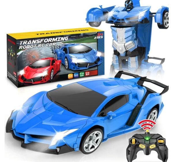 Dolanus Remote Control Car - Transform Robot RC Cars, Toys for Ages 5-7, Kids Toys, 4 Year Old Boy Toys, Toys for 3 4 5 6 7 8 10 12 Years Old Boy, Gifts for Boys Kids Toddlers Birthday