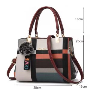 PU Leather Casual Crossbody Bags for Women Ladies Luxury Designer Tote Handbag Female Large Capacity Travel Shoulder Bag Sac