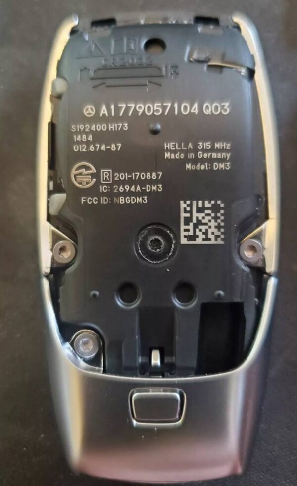 OEM NBGDM3 Mercedes Benz Matte C S E Class Smart Remote Key Genuine FOB Keyless