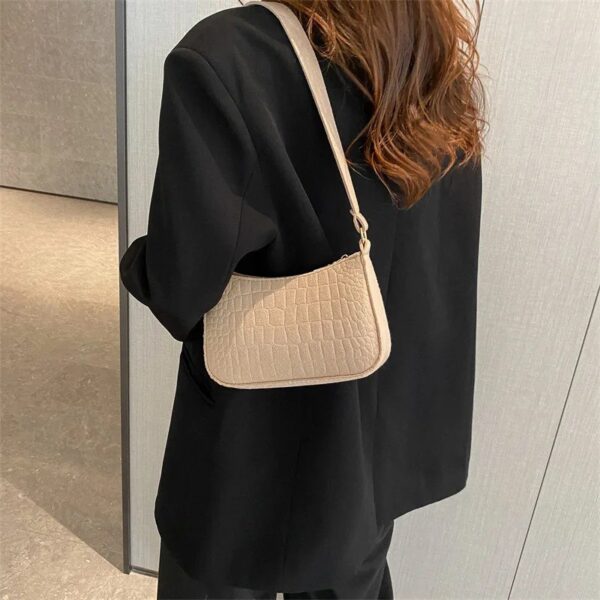 Lady Felt Armpit Design Luxury Tote Released Fashion Ladies Handbag Under Crescent Small Square Bag Lady Felt Armpit Design