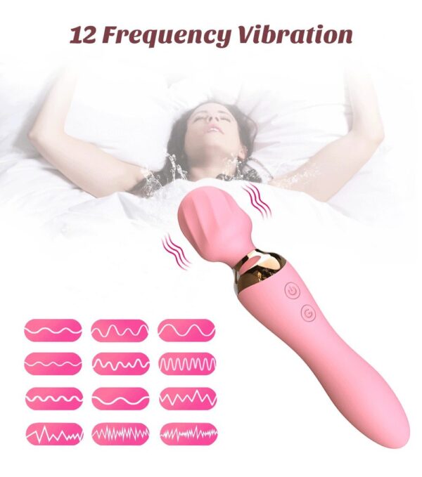 Powerful Vibrator Dildos Wand for Women 10 Modes Clitoris Stimulator G Spot Vagina Massager Female Masturbator Sex Toys