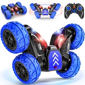 RC Stunt Cars, Remote Control Car 2.4Ghz Stunt Car with Double Sided 360-degree Flips Rotating Car