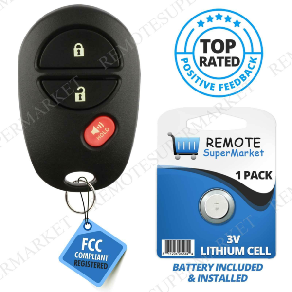 Toyota 2004-2015 Sienna Tacoma Remote Car Keyless Entry Key Fob