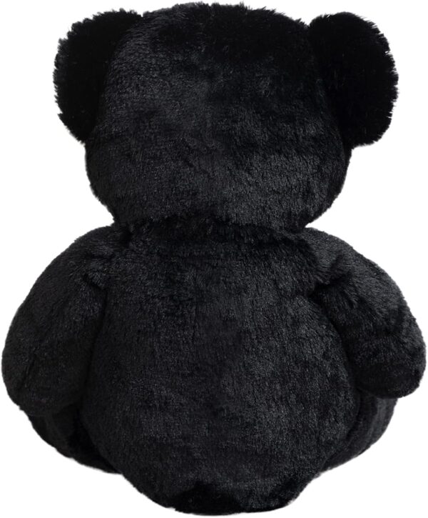 Big Teddy Bear Stuffed Animal Giant Teddy Bear Plush with Red Ribbon Bow Valentine'S Day Plush Toy Gift for Girlfriend Bride 36 Inch Black