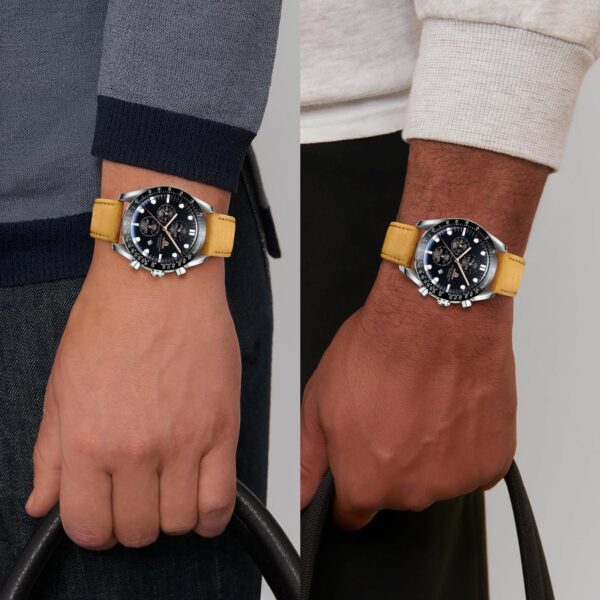 Mens Watches Leather Watch Analog Quartz Watches for Men 30M Waterproof Men'S Wrist Watches Luminous Luxury Fashion Business Casual Watches with Date