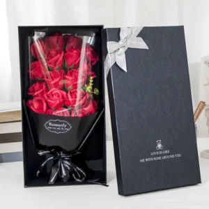 Artificial Rose Flowers Bouquet Gift Box for Mom Mother'S Day Gifts Party Supplies Accessories Birthday Girlfriend Gift Boxs