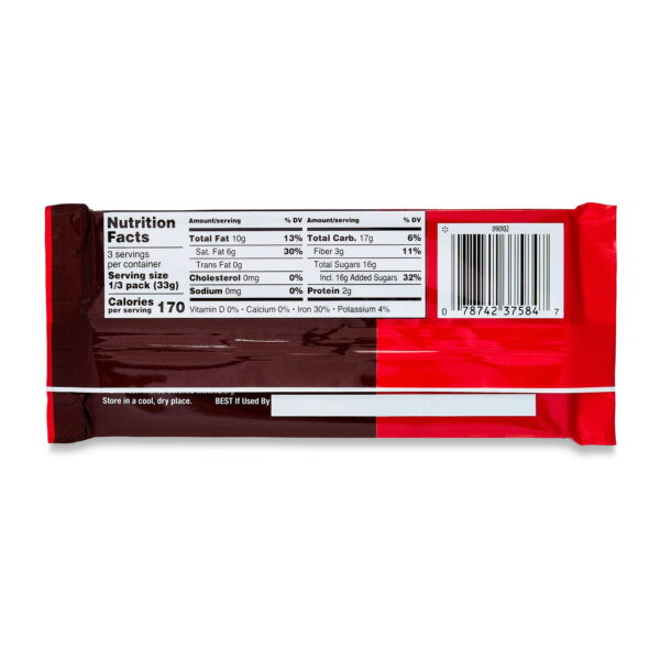 Dark Chocolate Bar, 3.52 Oz