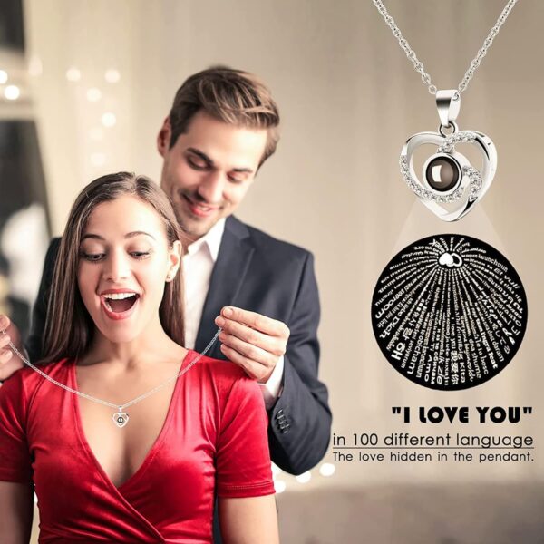 Gifts for Mum, Preserved Eternal Rose Gift Box for Mothers Day with Love You Necklace, Artificial Rose Gifts for Mum Her on Birthday, Anniversary, Valentines Day
