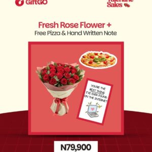 Premuim package - Fresh flower, Pizza and Free Note