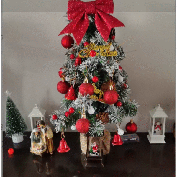 Spruce Up Your Space with a 20Cm Merry Christmas Tree Doll - Perfect for Home, Office, or Kids' Rooms! πβ¨